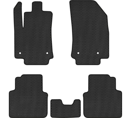 Коврик в салон EVAtech Citroen C3 Aircross MT FWD 2017+ 2 поколений (CN51963CV5AV4RBB)