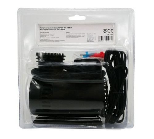 Автомобильный компрессор VIRAGE 12V 250 Psi 18 Атм (93-015)