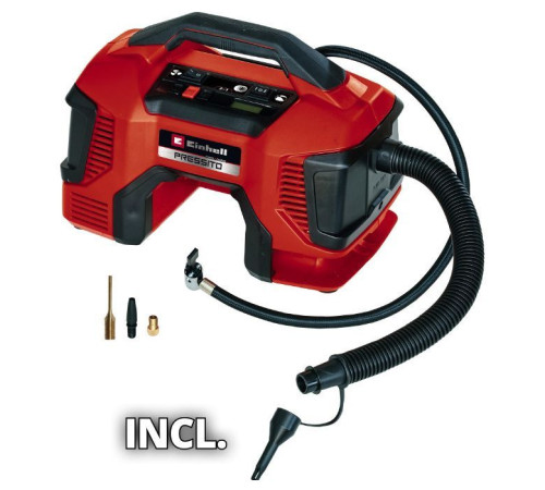 Автомобильный компрессор Einhell PRESSITO 18/21, 18В, PXC (без АКБ и ЗУ) (4020467)