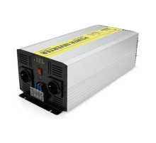 Автомобільний інвертор 12V/220V 5000W чиста синусоїда, 2xShuko, 1xUSB Ritar (RSC-5000)