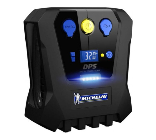 Автомобильный компрессор Michelin W12266 Programmable Fast Flow Digital Tyre Inflator (74074)