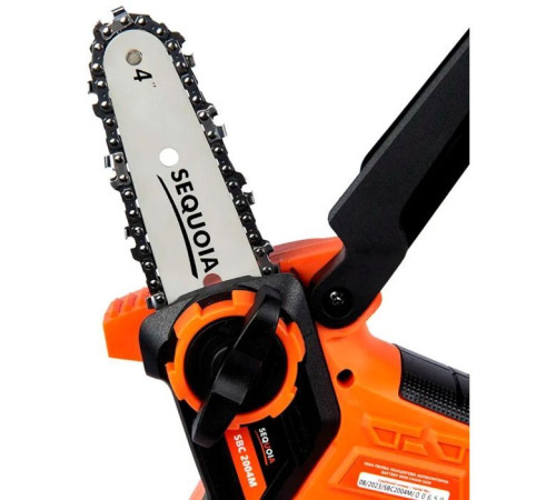 Цепная пила SEQUOIA мини, 20V, 2Ah, шин 10 см (SBC2004M-QV)