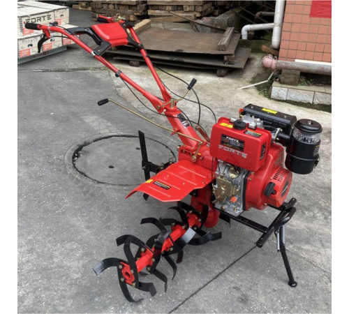 Культиватор Forte 1350-3, колеса 12