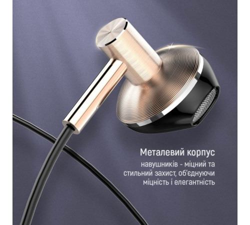 Наушники ColorWay Slim 3.5 mm Wired Earphone Blast 2 Black (CW-WD02BK)