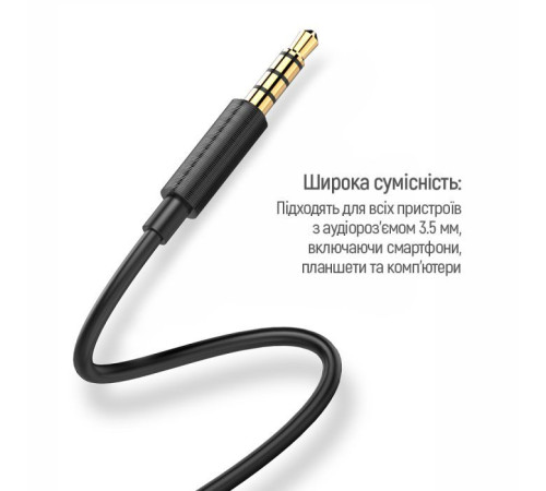 Наушники ColorWay Slim 3.5 mm Wired Earphone Blast 2 Black (CW-WD02BK)