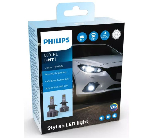  Автолампа Philips 11972U3022X2 