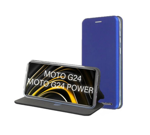 Чехол для мобильного телефона BeCover Exclusive Motorola Moto G24/G24 Power Blue (711485)