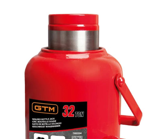 Домкрат GTM гидравлический бутылочный 32т (260-420мм) (TH93204)