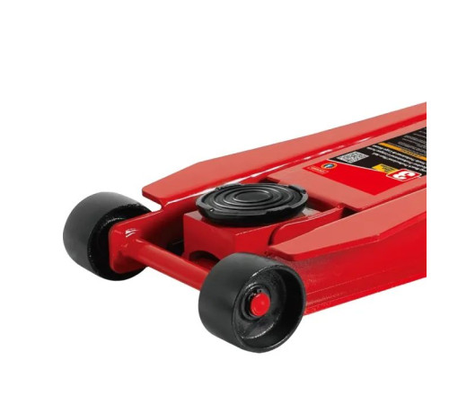 Домкрат GTM подкатной 3т, низкопрофильный (85-610мм) двойной насос (TZ830009)