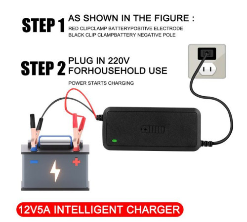 Зарядное устройство для автомобильного аккумулятора XoKo XK-CC12-5A