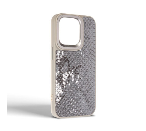 Чехол для мобильного телефона Harder Snake Pattern Apple iPhone 14 Pro Grey Silver (ARM76810)