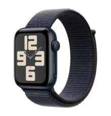 Смарт-годинник Apple Watch SE 2024 GPS 40mm Midnight Aluminium Case with Ink Sport Loop (MXEA3QH/A)