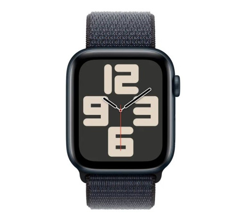 Смарт-часы Apple Watch SE 2024 GPS 40mm Midnight Aluminium Case with Ink Sport Loop (MXEA3QH/A)