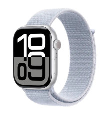 Смарт-часы Apple Watch Series 10 GPS 46mm Silver Aluminium Case with Blue Cloud Sport Loop (MWWN3QH/A)