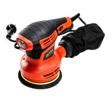 Шлифовальная машина GTM OS125/280, 125мм, 280Вт, 6000-12000об/мин. (OS125/280)