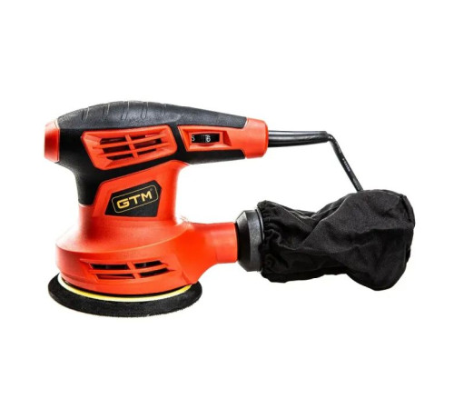 Шлифовальная машина GTM OS125/280, 125мм, 280Вт, 6000-12000об/мин (OS125/280)