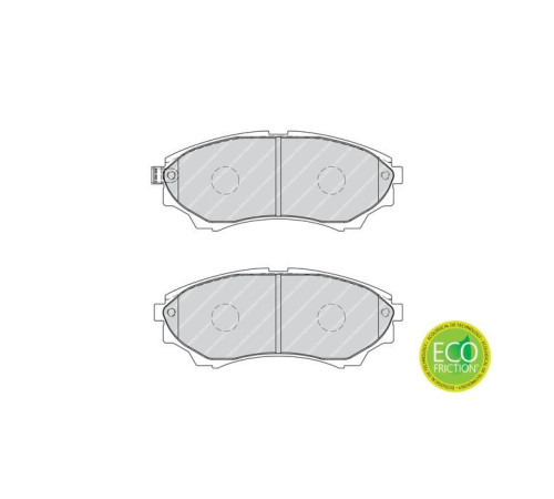 Тормозные колодки FERODO FDB1817