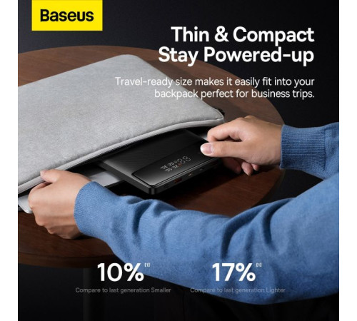 Батарея универсальная Baseus Blade 20000mAh 100W OE, black (PPBL000301)