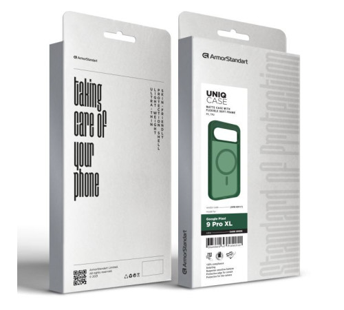 Чехол для мобильного телефона Armorstandart Uniq MagSafe Google Pixel 9 Pro XL Dark Green (ARM80917)