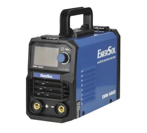 Сварочный аппарат Enersol инверторный, 20-140 A, 6.1 кВт, 2.9 кг (EWM-140AD)