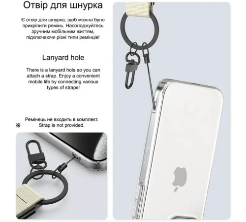 Чехол для мобильного телефона Drobak Acrylic Case для Apple iPhone 14 (949413)