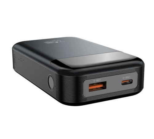 Батарея универсальная XO 10000mAh, PD/30W, QC/22.5W, PPS/33W, black (PR232_Black)