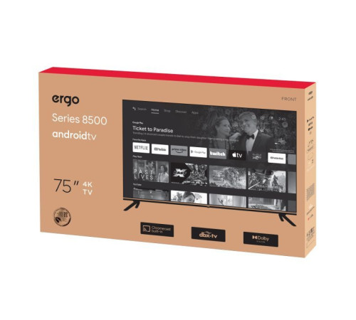 Телевизор Ergo 75GUS8500