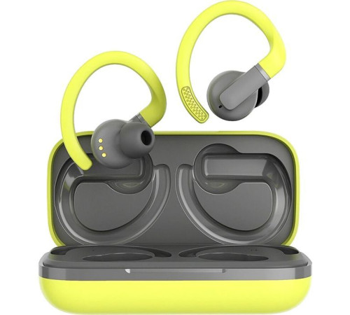 Наушники Canyon OnRun 11 Sport TWS Yellow/Grey (CNS-TWS11GR)