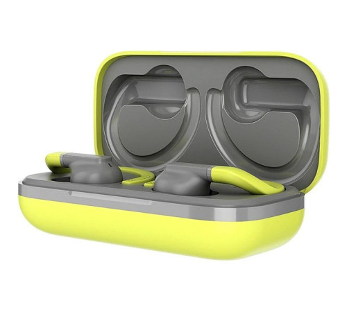 Наушники Canyon OnRun 11 Sport TWS Yellow/Grey (CNS-TWS11GR)