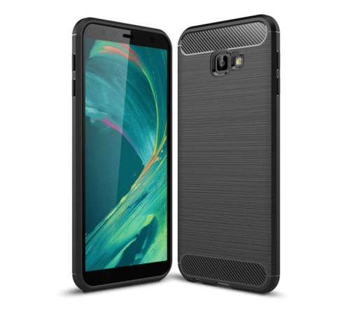 Чехол для мобильного телефона Laudtec для Samsung J4 Plus/J415 Carbon Fiber (Black) (LT-J415F)