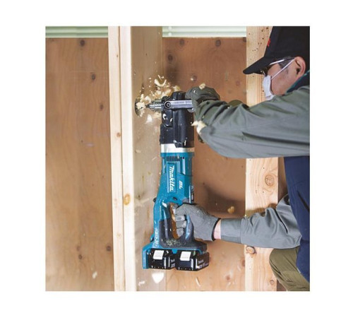 Дрель Makita угловая LXT, 18В + 13мм (без АКБ и БП) (DDA460ZK)