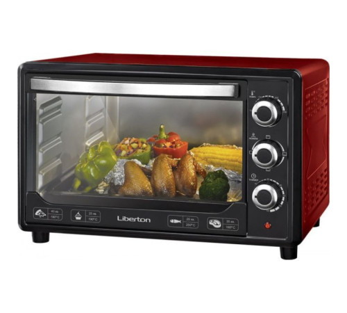 Электропечь Liberton LEO-350 Red