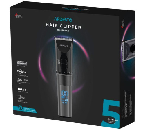  Машинка для стрижки Ardesto HC-Y40-DBS 