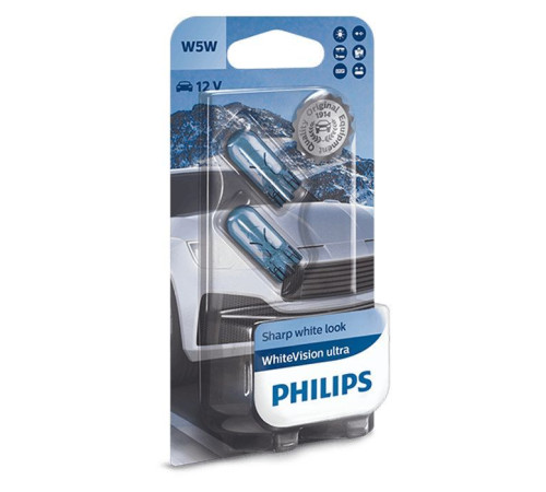  Автолампа Philips 5W (12961WVUB2) 