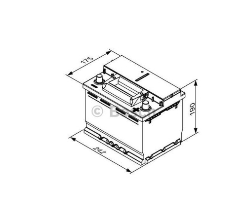 Аккумулятор автомобильный Bosch 60А (0 092 S4E 051)
