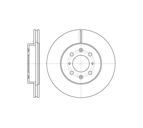 Тормозной диск Profit 5010-0492