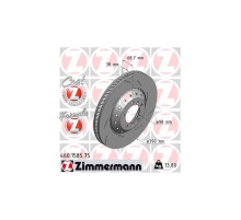 Тормозной диск ZIMMERMANN 460.1585.75