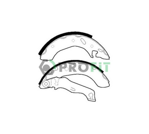 Тормозные колодки Profit 5001-0543