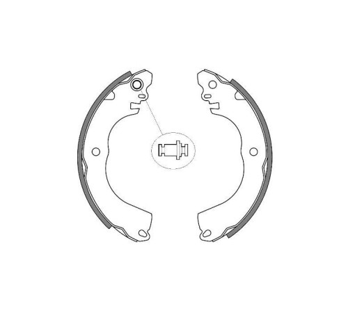 Тормозные колодки REMSA 4257.00