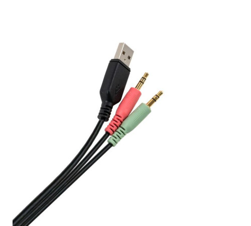 Наушники Vinga HSCU-100 Gaming LED Black (HSCU-100)