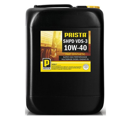 Моторное масло PRISTA SHPD VDS-3 10w40 20л (4481)
