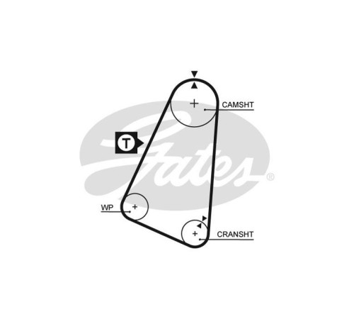 Ремень ГРМ Gates 5030