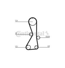 Ремінь ГРМ CONTITECH CT1016