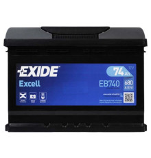 Аккумулятор автомобильный EXIDE EXCELL 74A (EB740)