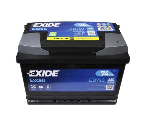 Аккумулятор автомобильный EXIDE EXCELL 74A (EB740)