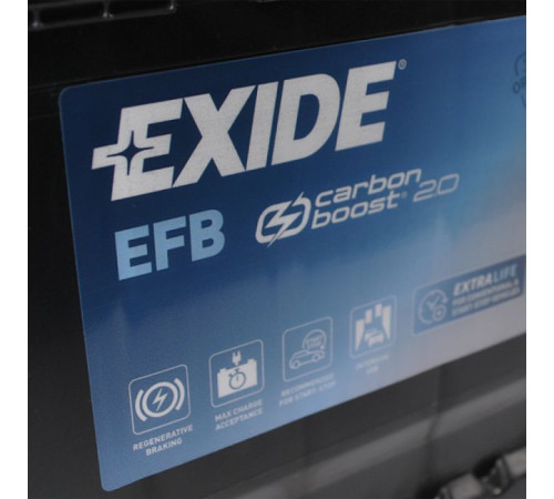 Аккумулятор автомобильный EXIDE START-STOP EFB 60A (EL600)
