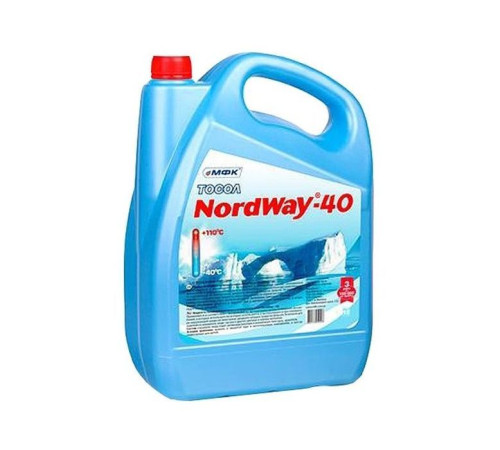 Тосол МФК NordWay -40 ELITE Strong Winter (-30С) ПЭ кан. 10кг (30818)