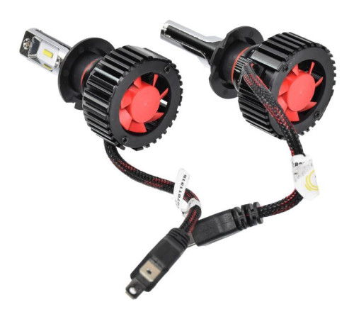  Автолампа SOLAR H7 12/24V 6500K 8000Lm 60W ZES Chip (8307) 