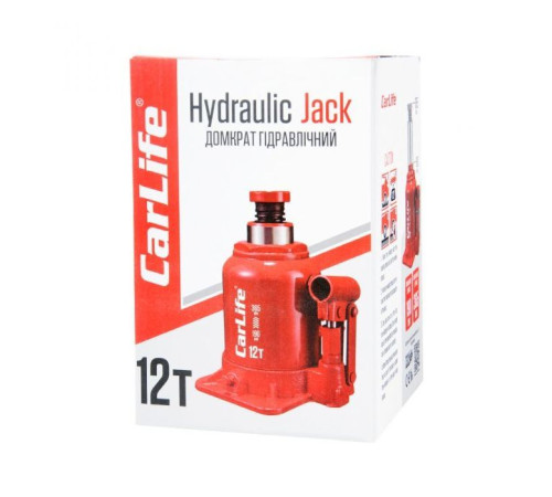  Домкрат CarLife 12т 210-395мм (BJ412) 