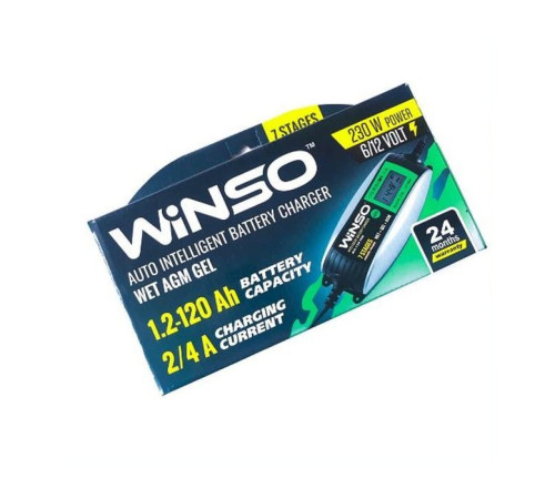 Зарядное устройство для автомобильного аккумулятора WINSO 139700
